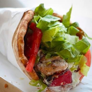 Souvlaki in Pita