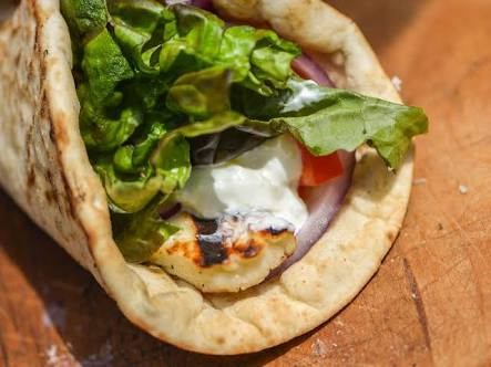 Haloumi Yiros